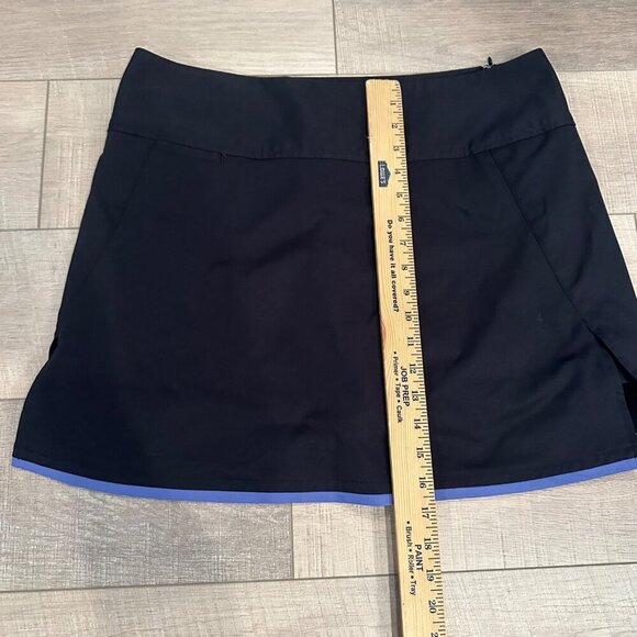 ADIDAS WOMENS BLACK STRETCH GOLF TENNIS SKORT SKIRT 12 - Picture 3 of 8